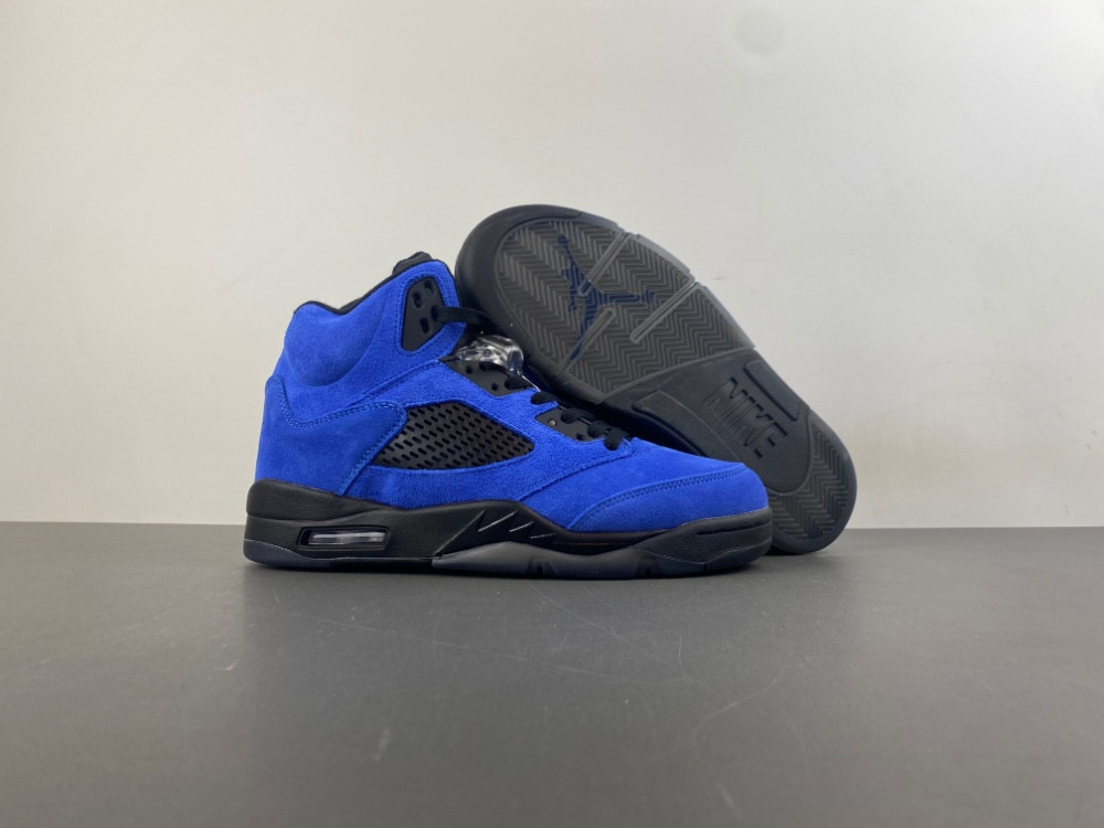 Air Jordan Air Jordan 5 Retro Blue Suede DD0587-400 -1