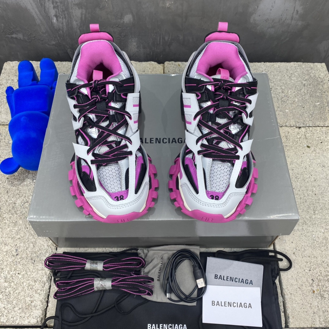 BC TRACK MULE CLEAR SOLE SNEAKERS 3.0 LED