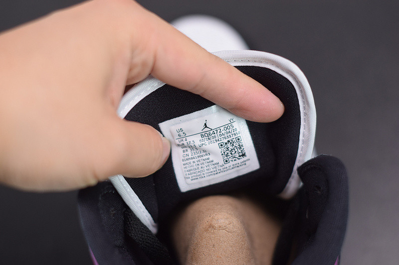 air jordan 1 mid magenta bq6472-005