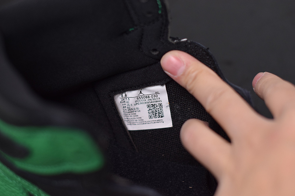 air jordan 1 pine green 555088-030