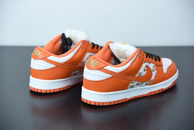 nike sb dunk low S*p*e x nike orange dh3228-181