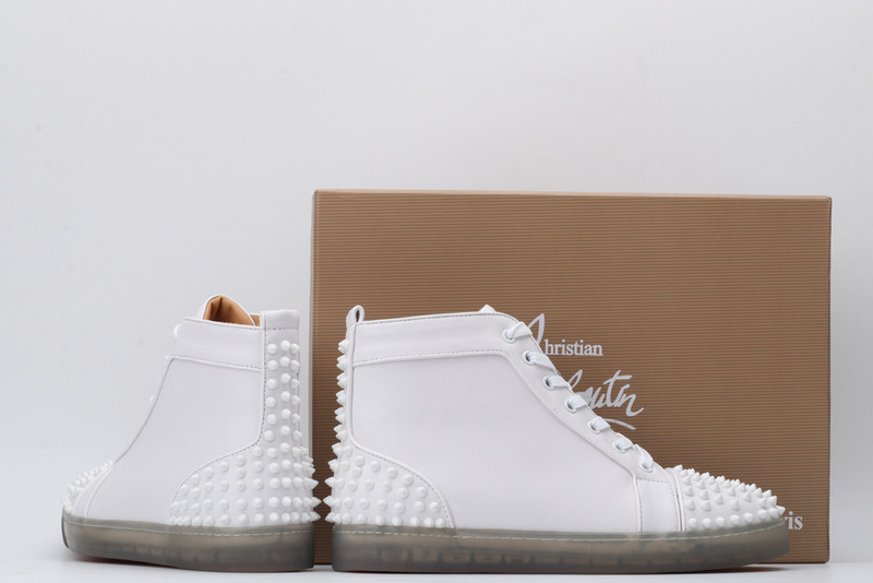 chian louin high top sneaker