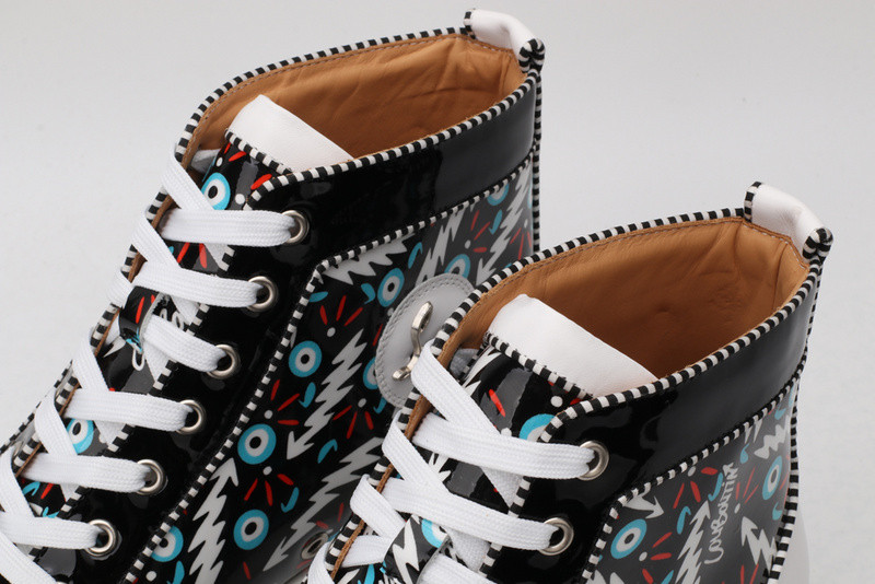 chian louin high top sneaker