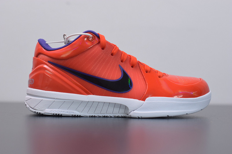 nike kobe 4 protro undefeated phoenix suns cq3869-800