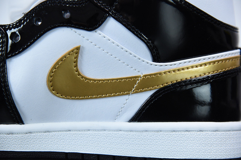 air jordan 1 mid patent 