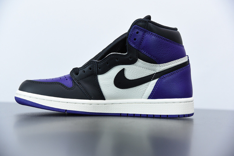 air jordan 1 retro high og "court purple" 555088-501