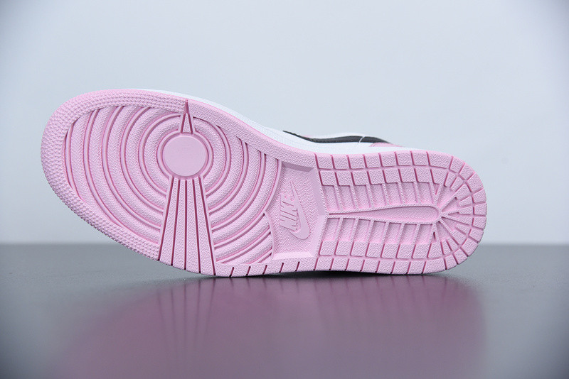 air jordan 1 mid white pink bq6472-500