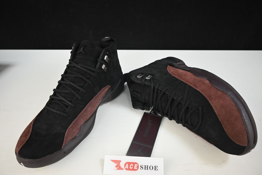 a ma maniére x air jordan 12 “black” dv6989-001