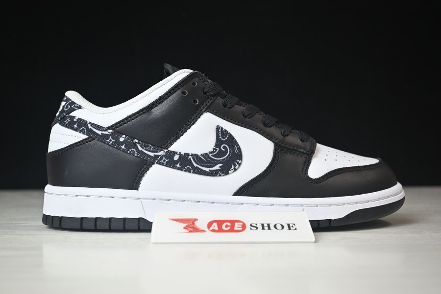 nike dunk low essential paisley pack black dh4401-100