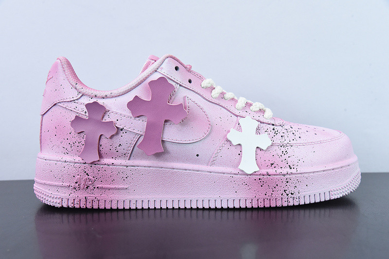 air force 1''07 low" pink Ch*0me He**ts