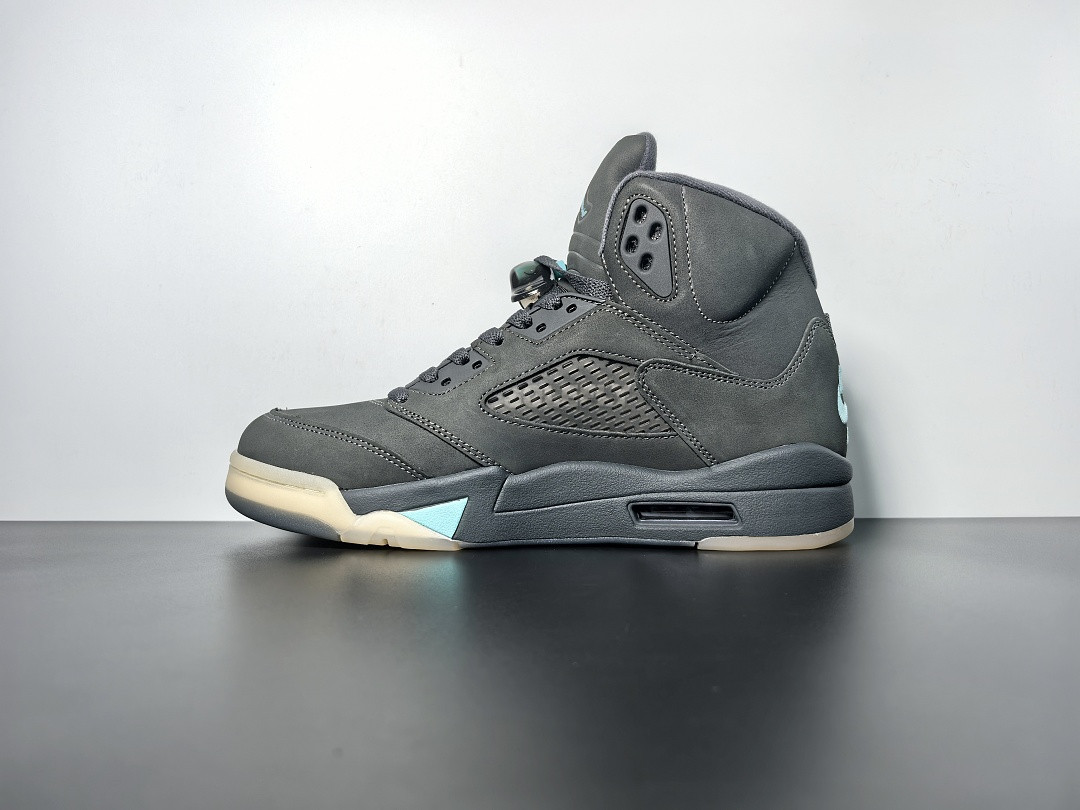 Air Jordan 5 Retro SoleFly Black Aurora Green IU0734-001