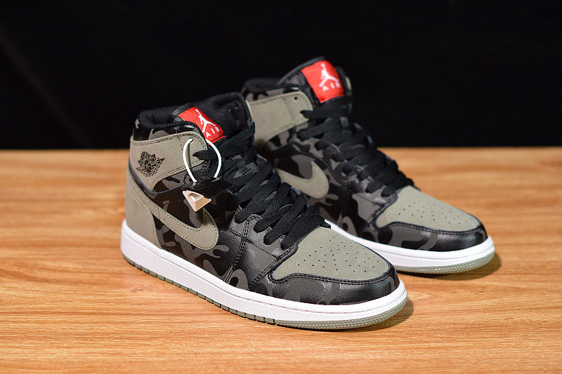 air jordan 1 retro high prem "camo pack" aa3993-034