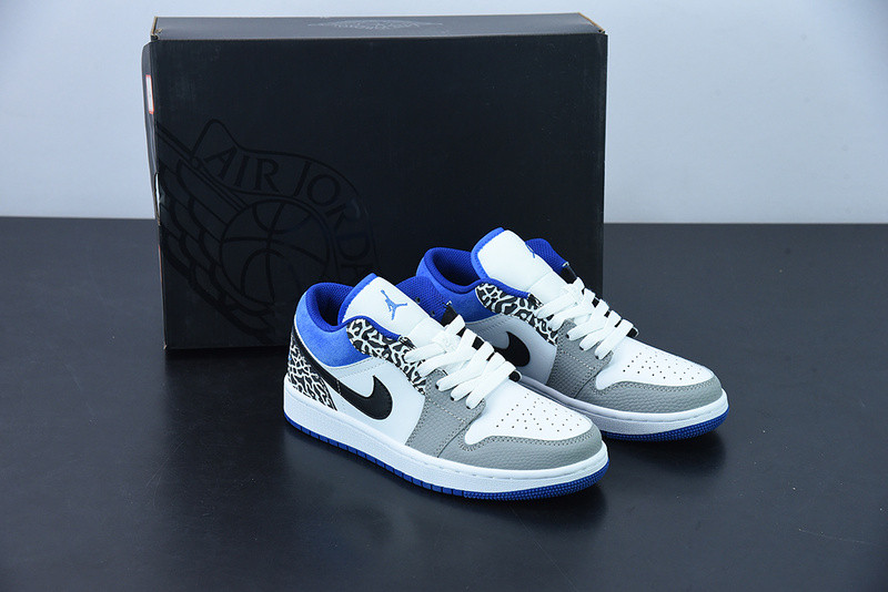 air jordan 1 low “true blue” dm1199-140
