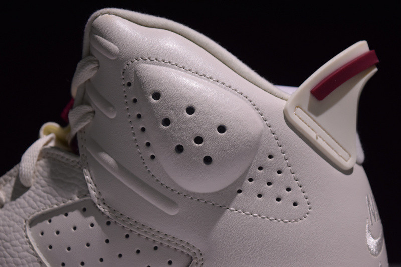 air jordan 6 retro "maroon" 384664-116