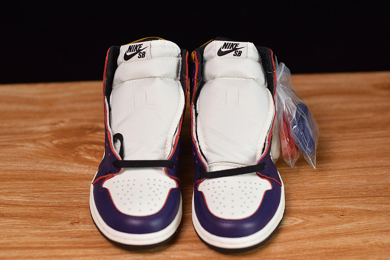 air jordan 1 retro high og defiant sb lakers cd6578-507