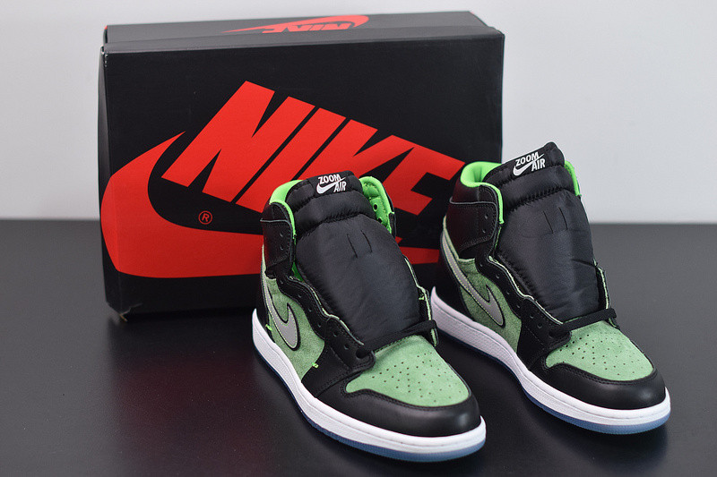 air jordan 1 high zoom “rage green” ck6637-002