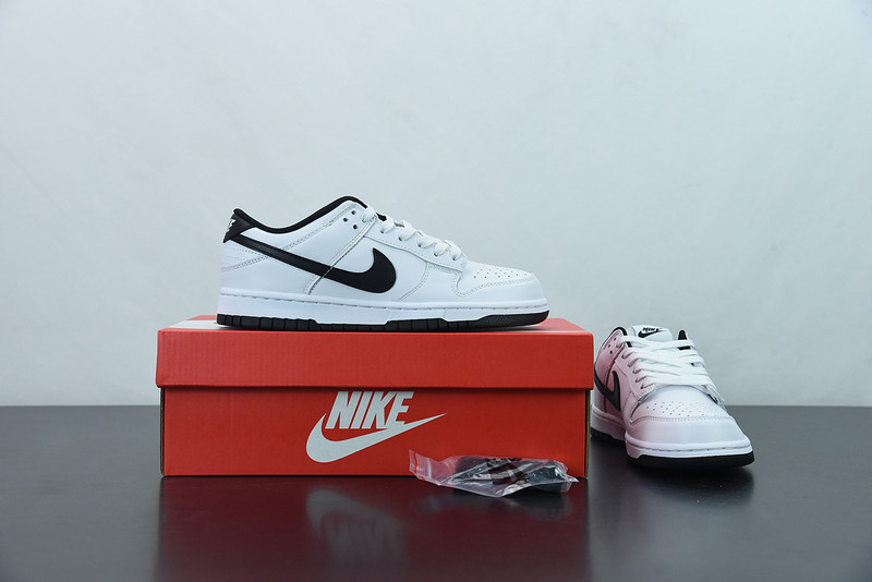 nike sb dunk low white black dd1503-113