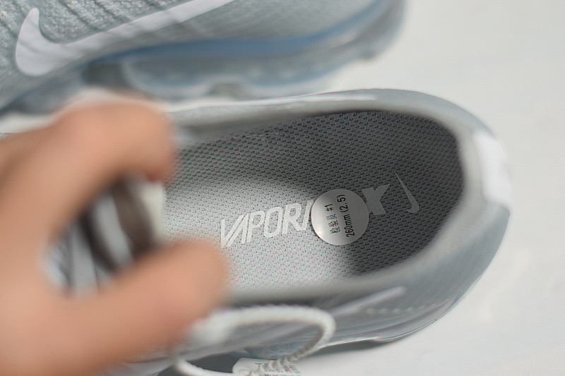 nike air vapormax flyknit "pure platinum" 849558-004