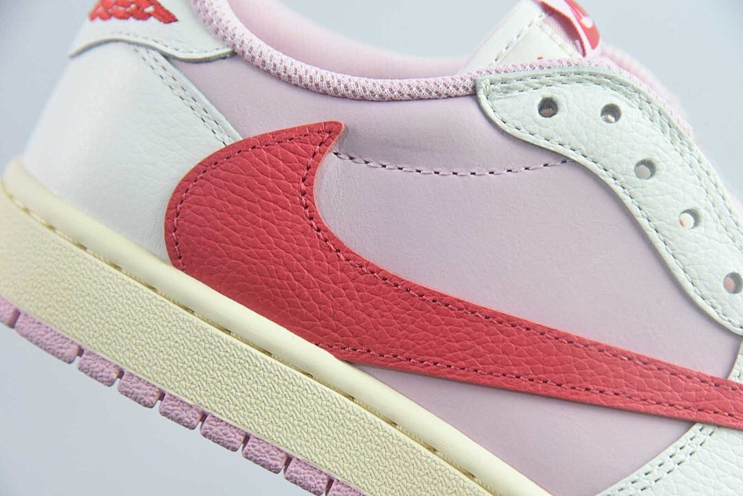 Travis Scott x Air Jordan 1 Low OG “Sail/Tropical Pink” IQ7604-101