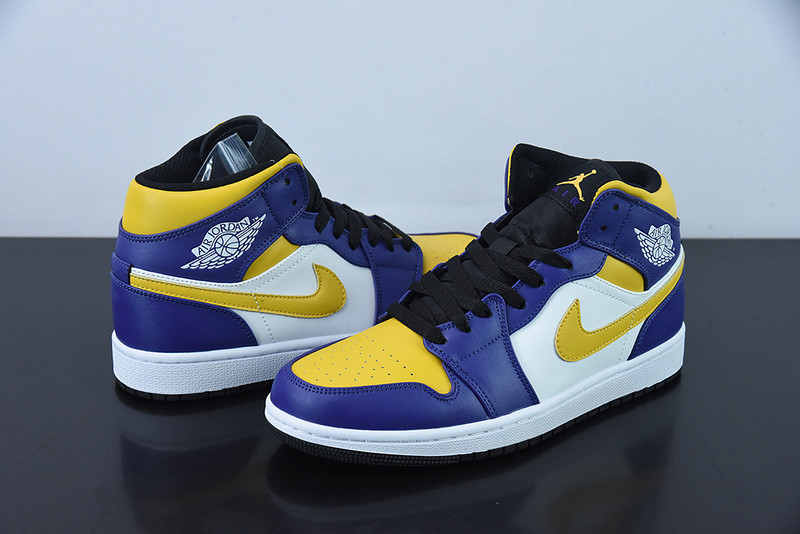 air jordan 1 mid “lakers” dq8426-517