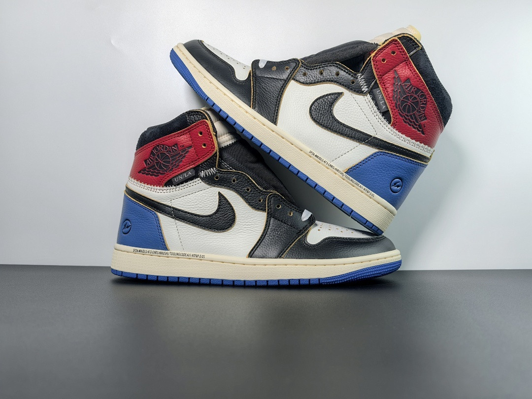 Union x Fragment x Air Jordan 1 High OG “Varsity Red/Sport Royal” IO7847-002