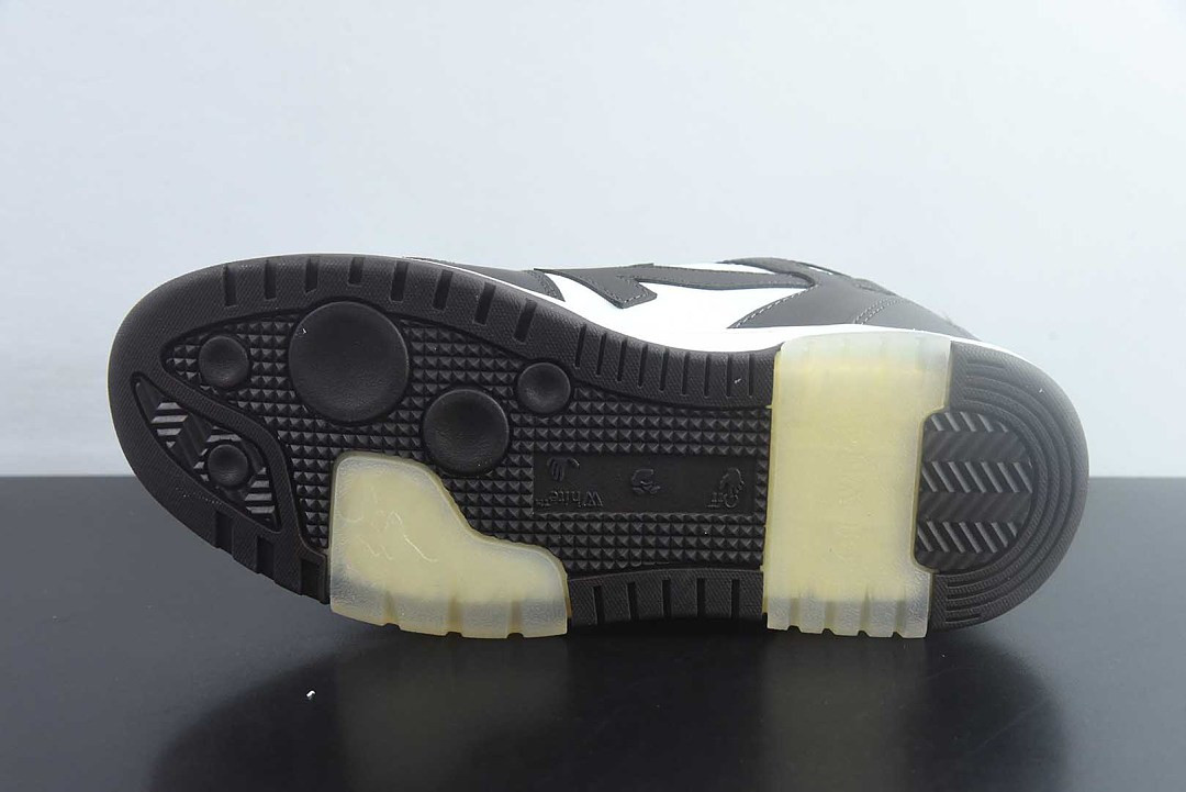 OF™ C/O VIRGIL ABLOH OUT OF OFFICE LOW-TOP LEATHER SNEAKERS ‘OOO“