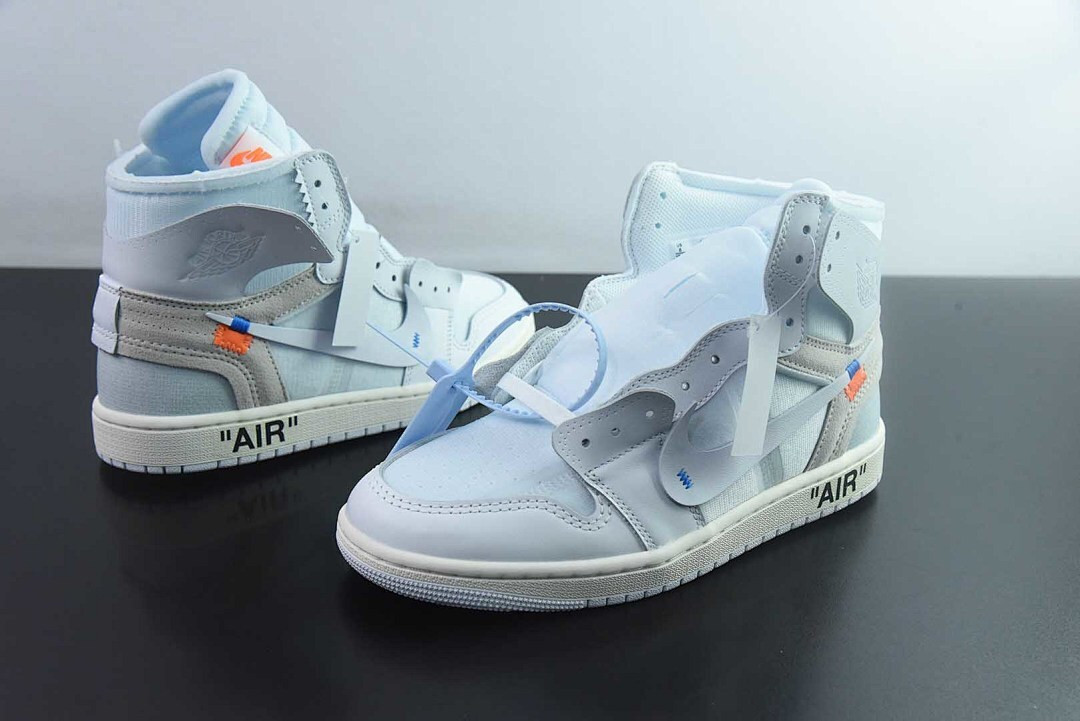 Off White x Air Jordan 1 High OG "ALASKA" AA3834-100