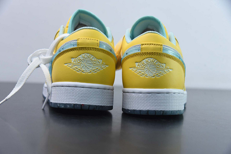 air jordan 1 low yellow white grind dx4375-800
