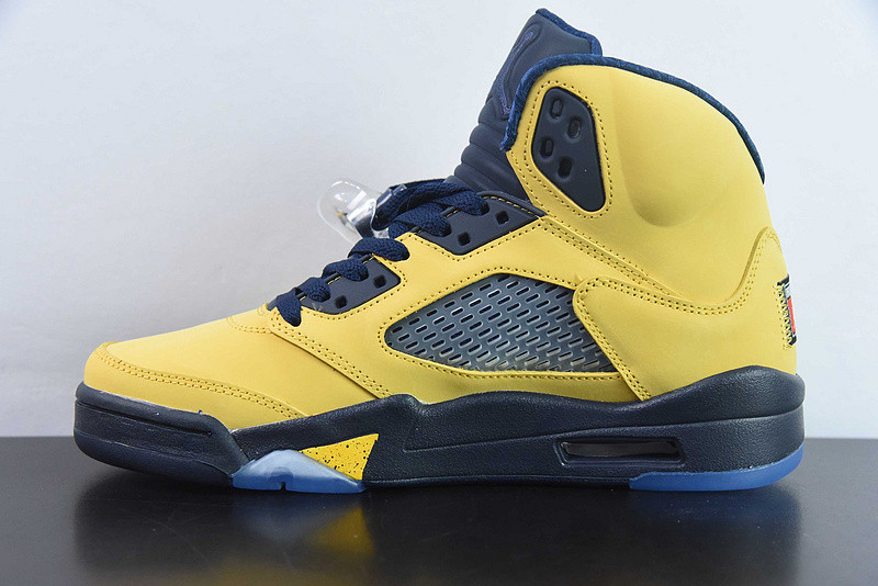 air jordan 5 retro sp michigan cq9541-704
