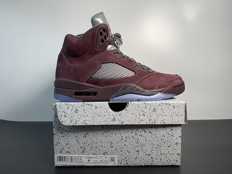air jordan 5 "burgundy" dz4131-600