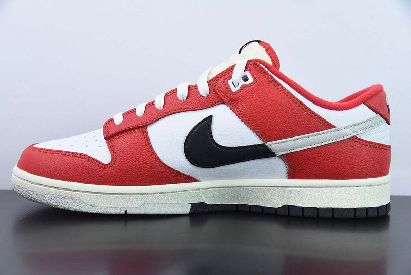 nike dunk low “chicago split” dz2536-600