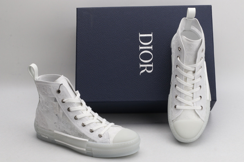 dio* b23 oblique high-top sneaker