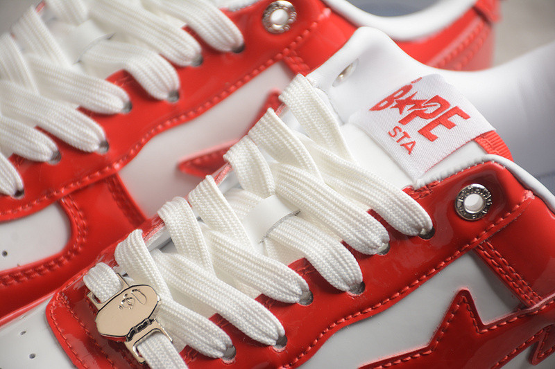 a bathing ape bape sk8 sta red