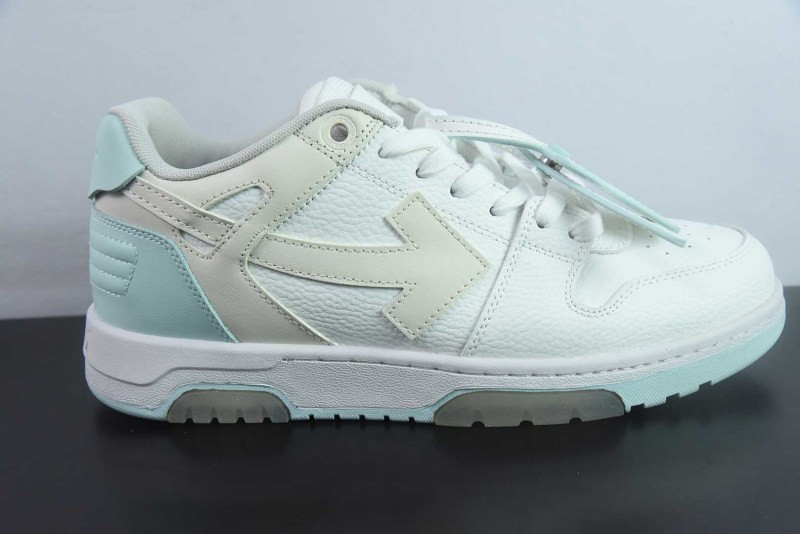 OF™ C/O VIRGIL ABLOH OUT OF OFFICE LOW-TOP LEATHER SNEAKERS ‘OOO“