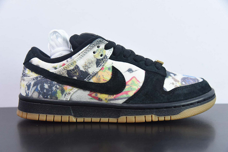 S*pr3m3 x nike sb dunk low rammellzee fd8778-001