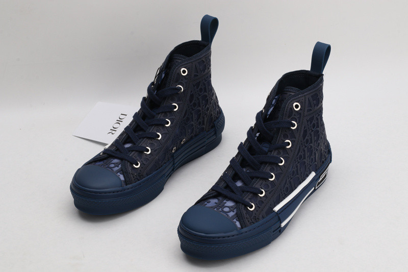 dio* b23 oblique high-top sneaker