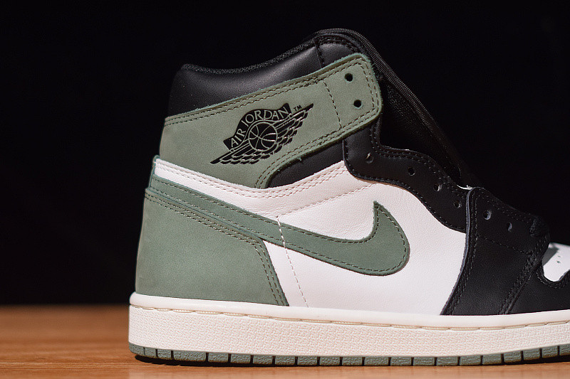 air jordan 1 retro high og "clay green" 555088-135