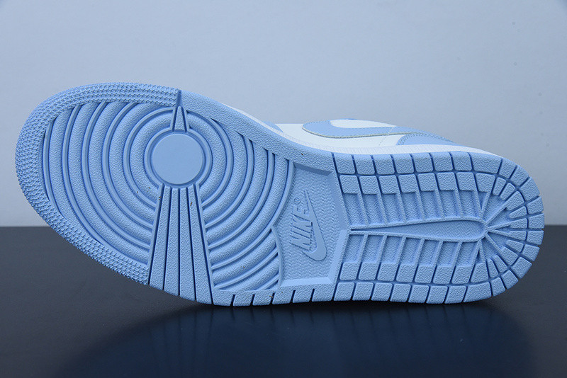 air jordan 1 low white ice blue (women