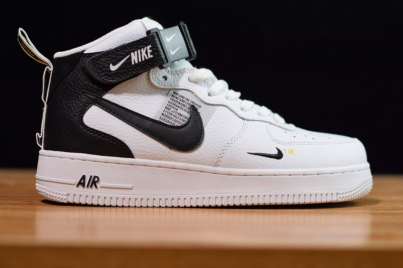 nike air force 1 mid ''07 lv8 ''white black'' 804609-103