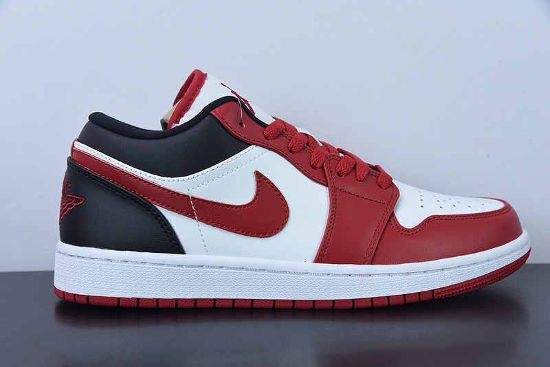 air jordan 1 low reverse black toe (w) dc0774-160