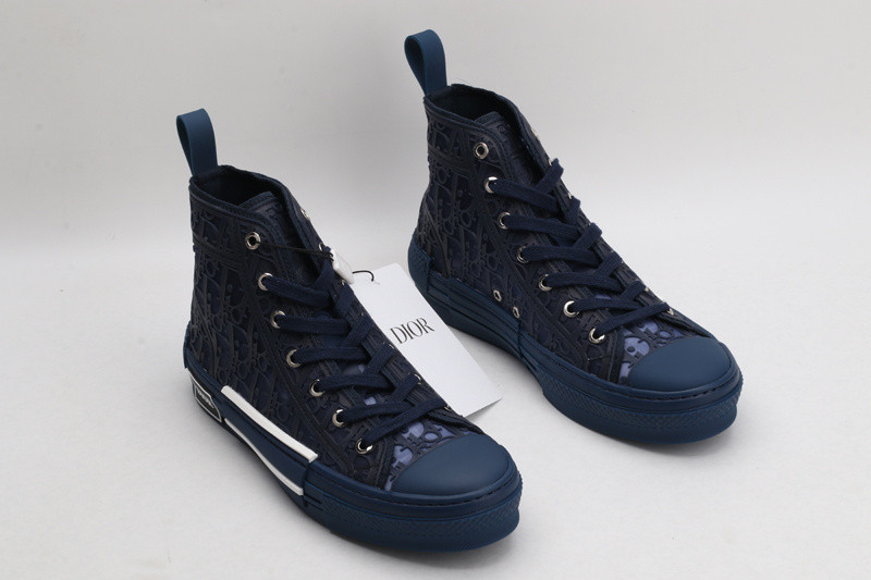 dio* b23 oblique high-top sneaker