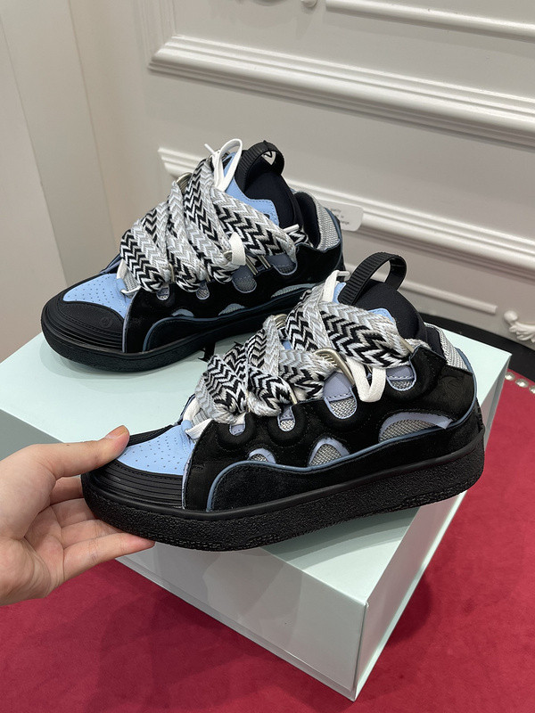lanvin curb sneaker