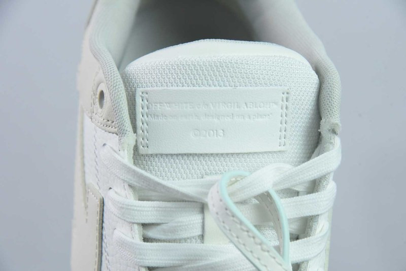 OF™ C/O VIRGIL ABLOH OUT OF OFFICE LOW-TOP LEATHER SNEAKERS ‘OOO“