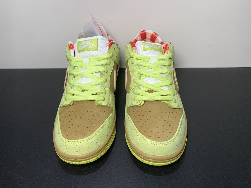 concepts × nike dunk sb fluorescent yellow lobster bv1310-566