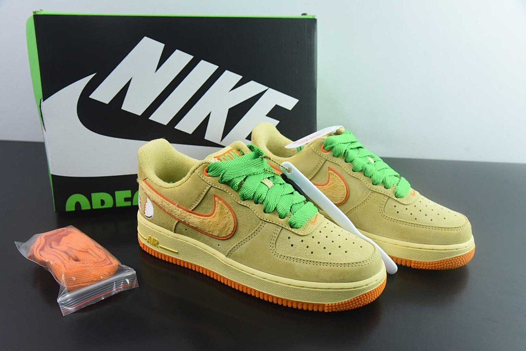 Nike Air Force 1 Low Ducks of a Feather University of Oregon Duck or Egg IU7612-700