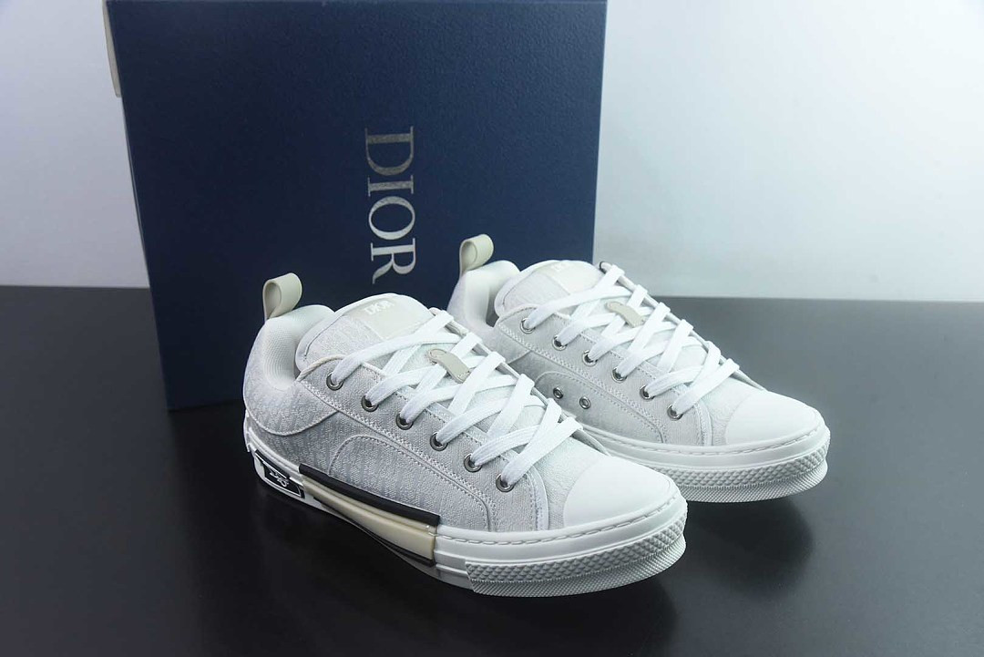 DIO* B23 LOW-TOP SNEAKERS IN OBLIQUE