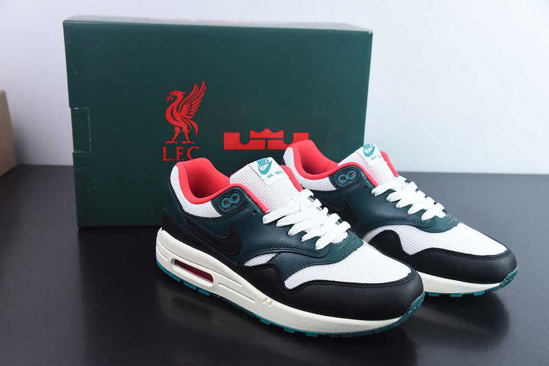 lebron james nike air max 1 "liverpool" fb8914-100