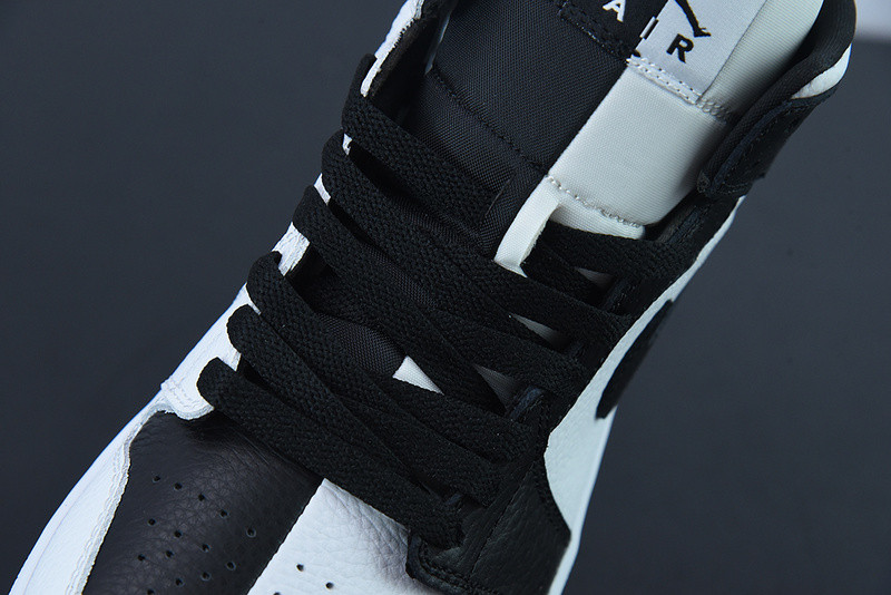 air jordan 1 mid split black white (w) dr0501-101