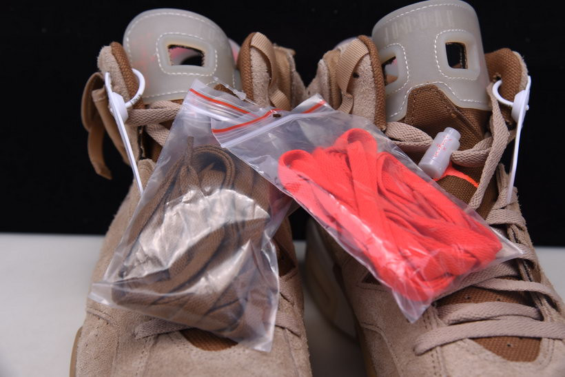 travis scott x air jordan 6 “british khaki ” dh0690-200
