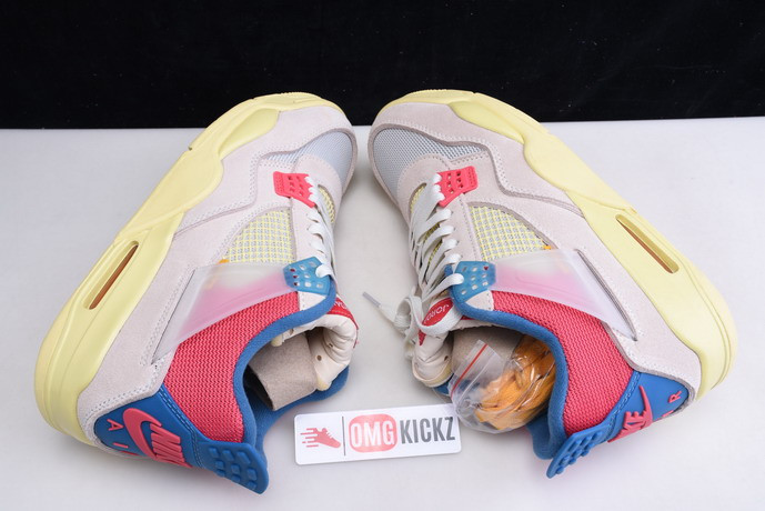 air jordan 4 retro union “guava ice” dc9533-800